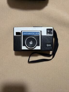 Kodak Instamatic X-15 Camera - Vintage - Winder and Shutter Work -Film Inside